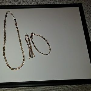 10 karat gold fill chain set
